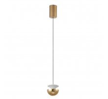 Подвесной светодиодный светильник Crystal Lux Astra SP Led Gold