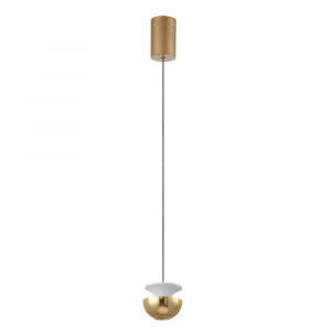 Подвесной светодиодный светильник Crystal Lux Astra SP Led Gold