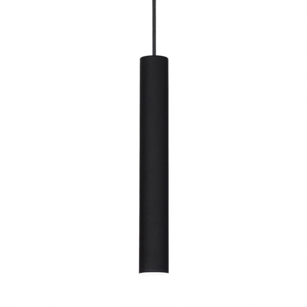 Подвесной светодиодный светильник Ideal Lux Tube D6 Nero 211718 Подвесной светодиодный светильник Ideal Lux Tube D6 Nero 211718