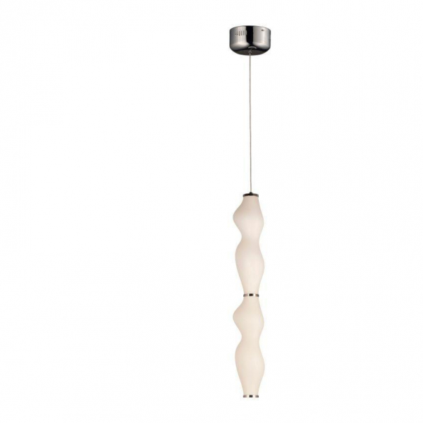 Подвесной светодиодный светильник Lumina Deco Signia LDP 6833-2 CHR+WT Подвесной светодиодный светильник Lumina Deco Signia LDP 6833-2 CHR+WT