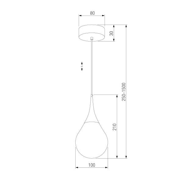 Подвесной светодиодный светильник Eurosvet Adour 50256/1 LED золото Подвесной светодиодный светильник Eurosvet Adour 50256/1 LED золото