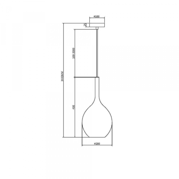 Подвесной светильник Maytoni Duality MOD271PL-01B2 Подвесной светильник Maytoni Duality MOD271PL-01B2