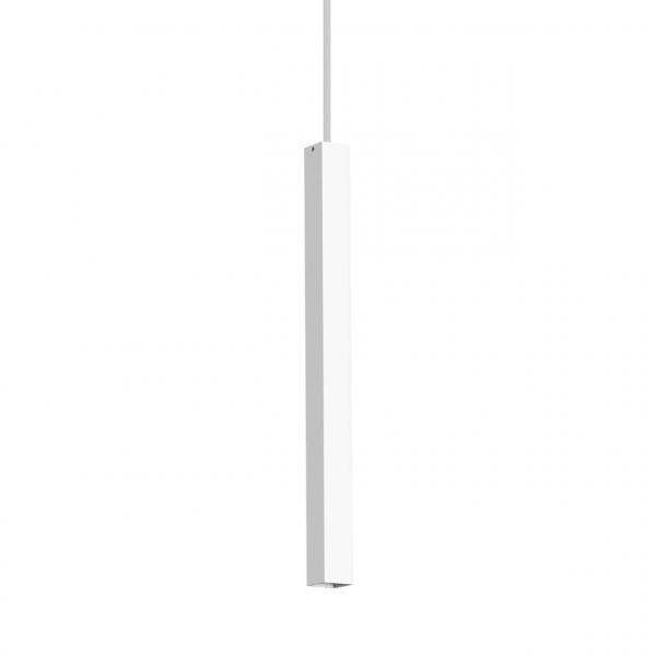 Подвесной светодиодный светильник Ideal Lux Ultrathin D040 Square Bianco 194189