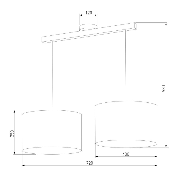 Подвесной светильник TK Lighting 4220 Troy Gray Подвесной светильник TK Lighting 4220 Troy Gray