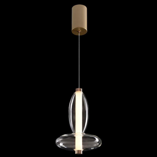 Подвесной светодиодный светильник Crystal Lux Quasar SP10W Led Transparent Подвесной светодиодный светильник Crystal Lux Quasar SP10W Led Transparent