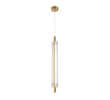 Подвесной светодиодный светильник Indigo Vitreo 11067/B/1P Brass V000175L