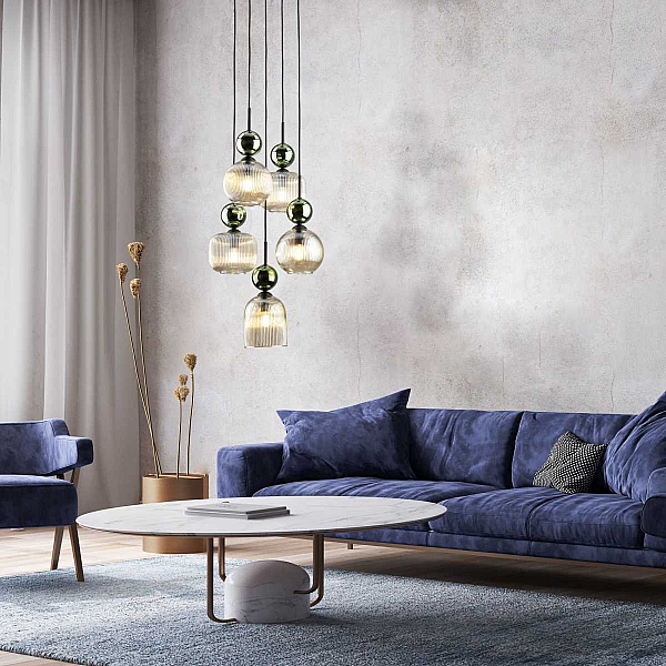 Подвесной светильник TK Lighting 11149 Sophia Green Cognac a071835