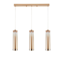 Подвесной светодиодный светильник Indigo Rilucente 11061/3P Gold V000150L