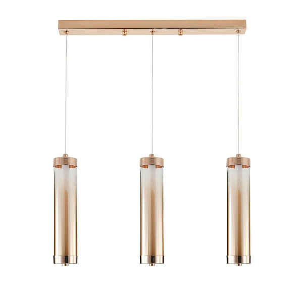 Подвесной светодиодный светильник Indigo Rilucente 11061/3P Gold V000150L Подвесной светодиодный светильник Indigo Rilucente 11061/3P Gold V000150L