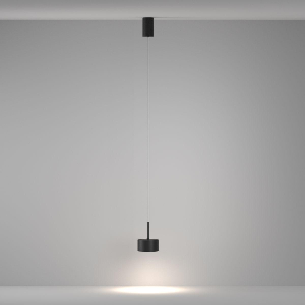 Подвесной светодиодный светильник Maytoni Technical Glare P102PL-12W4K-B Подвесной светодиодный светильник Maytoni Technical Glare P102PL-12W4K-B