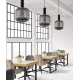 Подвесной светильник Lumina Deco Gato LDP 1217-1 GY+BK