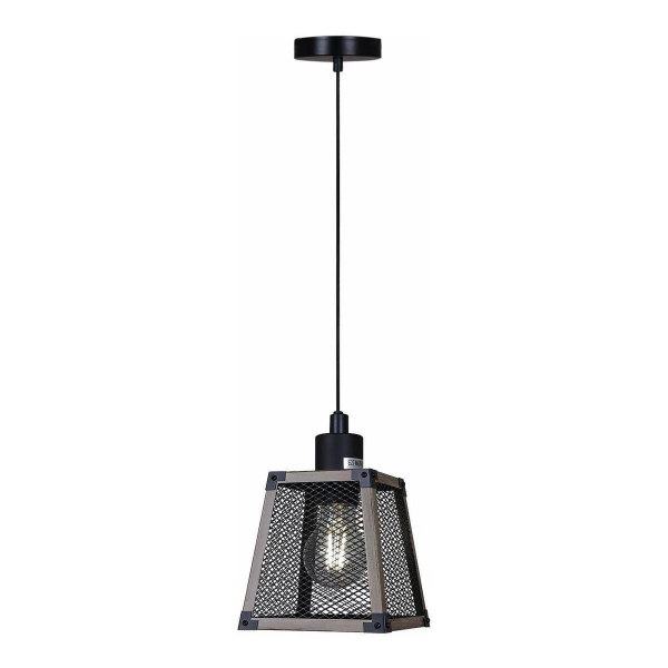 Подвесной светильник Illumico IL1006-1P-05 BK Wood Подвесной светильник Illumico IL1006-1P-05 BK Wood