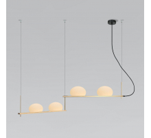 Подвесной светильник Eurosvet Stair 70145/4 латунь