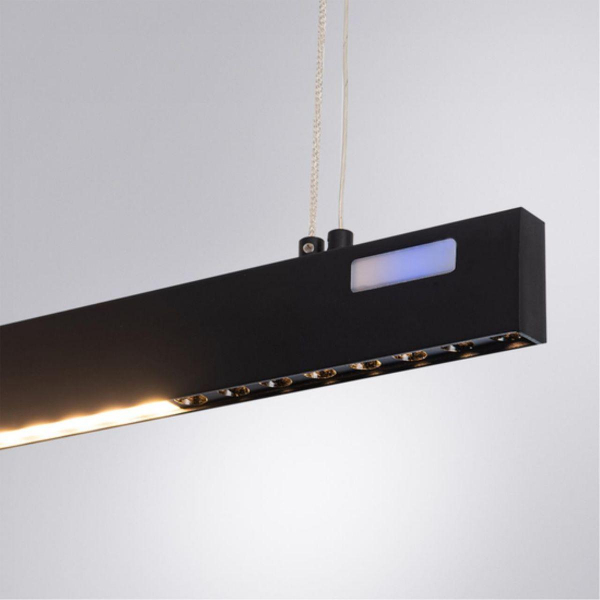 Подвесной светодиодный светильник Arte Lamp Lao A2189SP-1BK Подвесной светодиодный светильник Arte Lamp Lao A2189SP-1BK