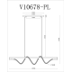Подвесной светодиодный светильник Moderli True V10678-PL