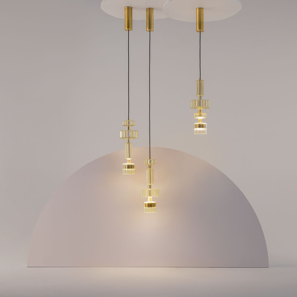 Подвесной светодиодный светильник Maytoni Level MOD253PL-L18BS3K3