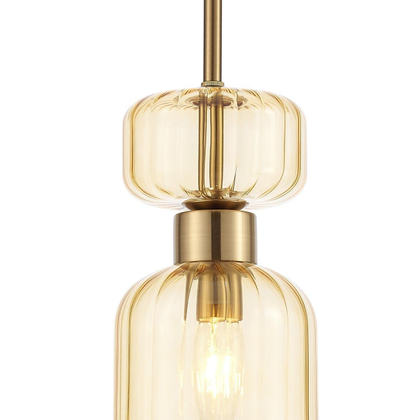Подвесной светильник Escada Gloss 1141/1S Amber Подвесной светильник Escada Gloss 1141/1S Amber