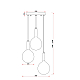 Подвесной светильник Freya Sway FR5269PL-03CH