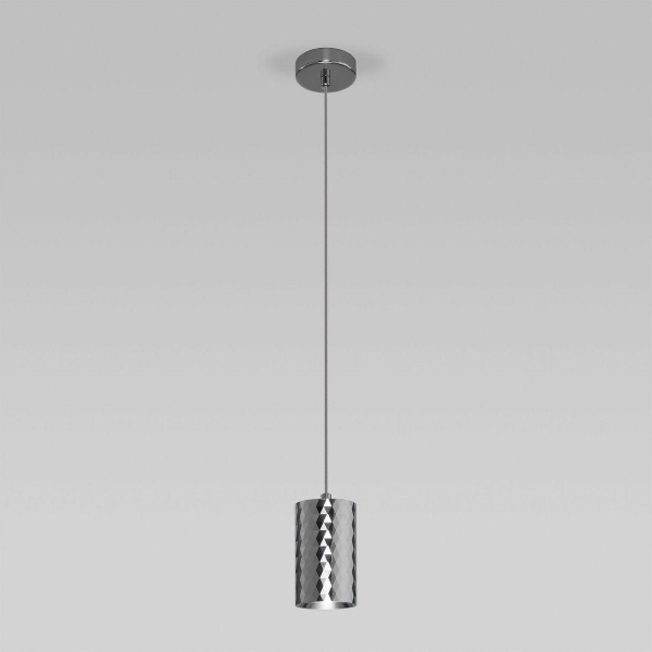 Подвесной светодиодный светильник Eurosvet Bonaldo 50247/1 Led хром Подвесной светодиодный светильник Eurosvet Bonaldo 50247/1 Led хром