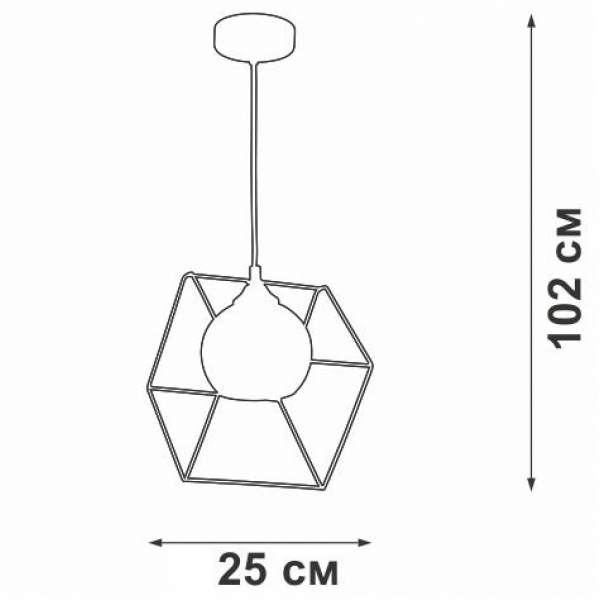Подвесной светильник Vitaluce V47360-13/1S Подвесной светильник Vitaluce V47360-13/1S
