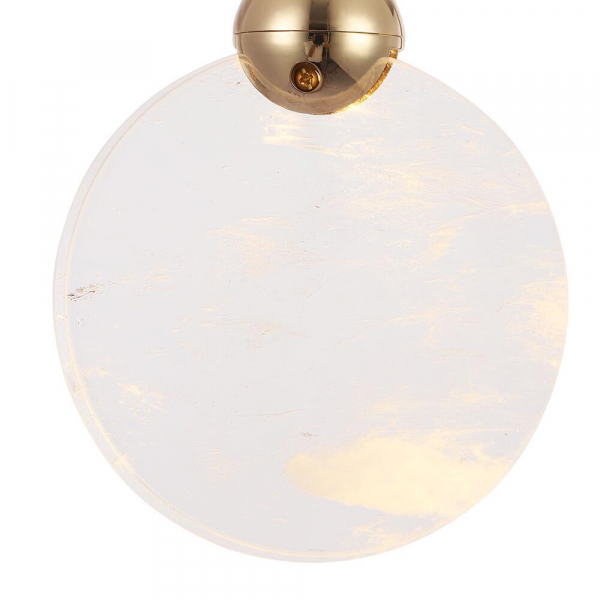 Подвесной светодиодный светильник Crystal Lux Cielo SP3W Led Gold Подвесной светодиодный светильник Crystal Lux Cielo SP3W Led Gold