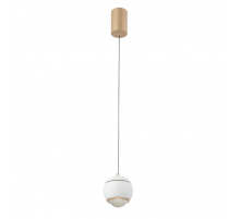 Подвесной светодиодный светильник Crystal Lux Caro SP Led White