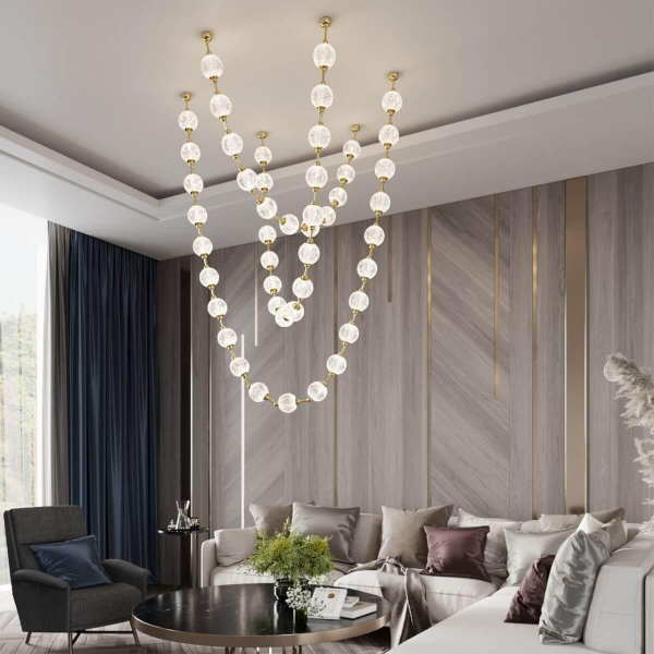 Подвесной светодиодный светильник Odeon Light Crystal 5008/192L Подвесной светодиодный светильник Odeon Light Crystal 5008/192L