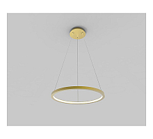 Подвесной светодиодный светильник Italline IT013-6027 gold 3000K