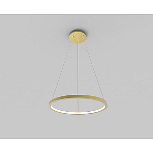 Подвесной светодиодный светильник Italline IT013-6027 gold 3000K