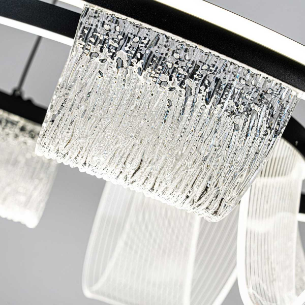 Подвесной cветильник LED4U L7706-630 BK Подвесной cветильник LED4U L7706-630 BK