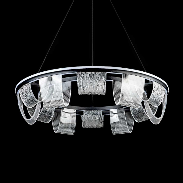 Подвесной cветильник LED4U L7706-800 BK Подвесной cветильник LED4U L7706-800 BK