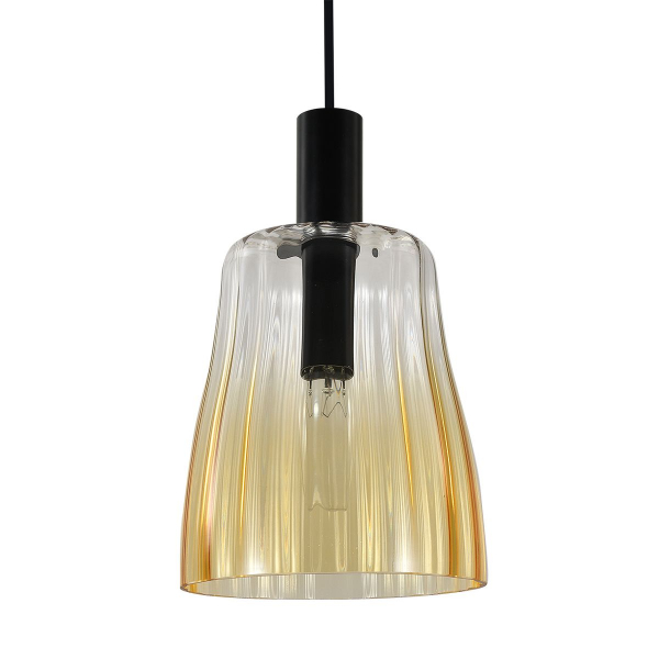 Подвесной светильник Indigo Soave V11047/B/1P Amber V000493 Подвесной светильник Indigo Soave V11047/B/1P Amber V000493