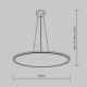 Подвесной светодиодный светильник Maytoni Cosmos MOD057PL-L54W4K