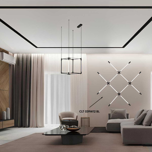 Подвесной светильник Crystal Lux CLT 039C12 BL Подвесной светильник Crystal Lux CLT 039C12 BL