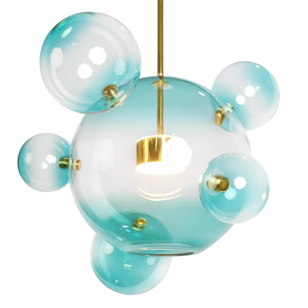 Подвесной светодиодный светильник Loft IT Bolle 2027-P6 Blue Подвесной светодиодный светильник Loft IT Bolle 2027-P6 Blue