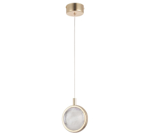 Подвесной светодиодный светильник Crystal Lux Cielo SP6W Led Gold