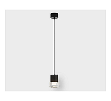 Подвесной светодиодный светильник Italline IT014-0203 black