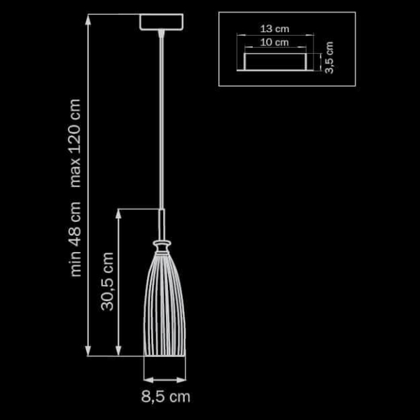 Подвесной светильник Lightstar Simple Light 810 810010 Подвесной светильник Lightstar Simple Light 810 810010