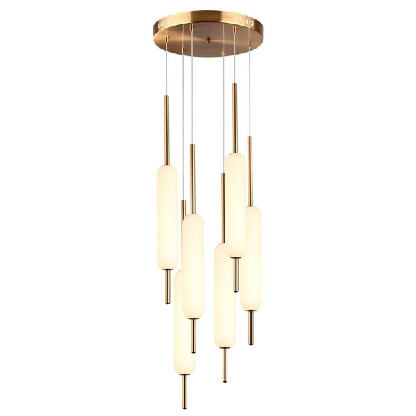 Подвесной светодиодный светильник Odeon Light Pendant Reeds 4794/72L Подвесной светодиодный светильник Odeon Light Pendant Reeds 4794/72L