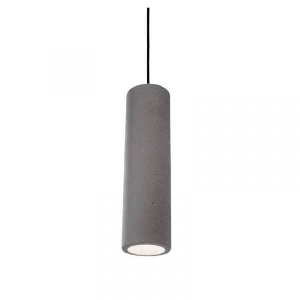 Подвесной светильник Ideal Lux Oak SP1 Round Cemento 150635 Подвесной светильник Ideal Lux Oak SP1 Round Cemento 150635