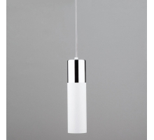 Подвесной светильник Eurosvet 50135/1 LED хром/белый