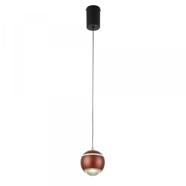 Подвесной светодиодный светильник Crystal Lux Caro SP Led Red Подвесной светодиодный светильник Crystal Lux Caro SP Led Red