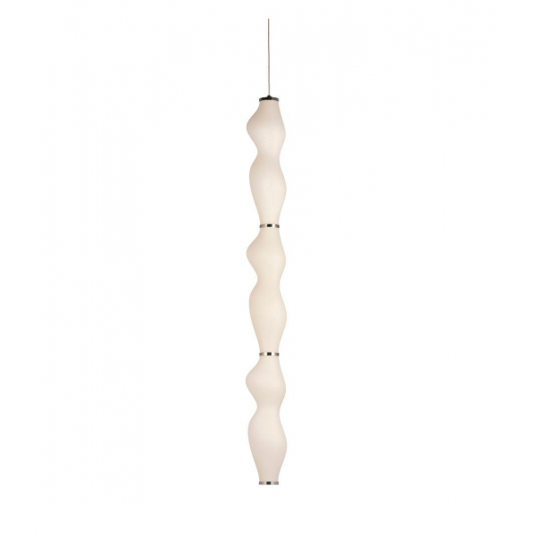 Подвесной светодиодный светильник Lumina Deco Signia LDP 6833-3 CHR+WT Подвесной светодиодный светильник Lumina Deco Signia LDP 6833-3 CHR+WT