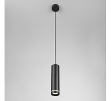 Подвесной светодиодный светильник Elektrostandard Topper DLR023 12W 3000K черный матовый a063930