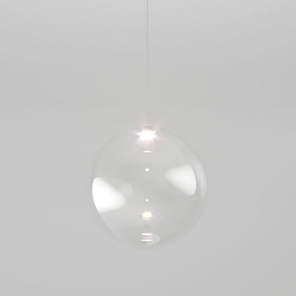 Подвесной светодиодный светильник Eurosvet Wonder 50230/1 Led прозрачный Подвесной светодиодный светильник Eurosvet Wonder 50230/1 Led прозрачный