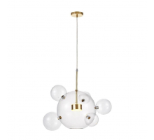 Подвесной светодиодный светильник Lumina Deco Neroni LDP 6016-5+1 GD