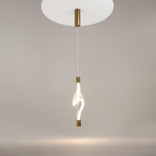 Подвесной светодиодный светильник Maytoni Loop MOD290PL-L14BS3K