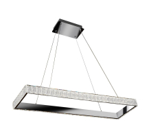 Подвесной светодиодный светильник iLedex Crystal ice MD7212-40B CR
