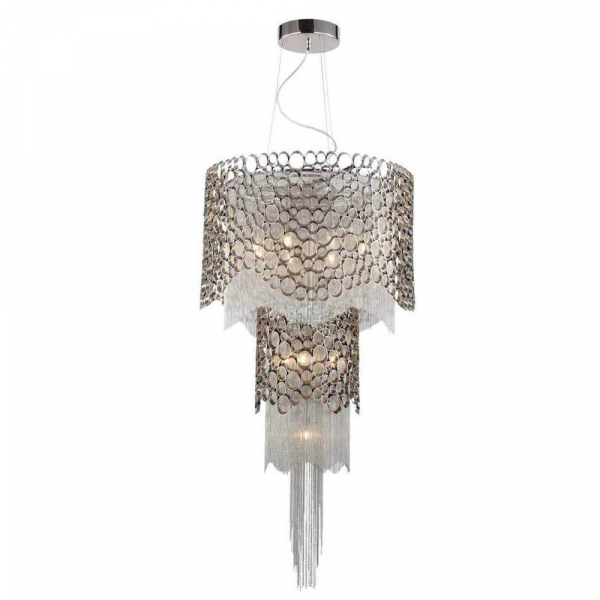 Подвесной светильник Crystal Lux Hauberk Sp-PL12+8+4 Подвесной светильник Crystal Lux Hauberk Sp-PL12+8+4