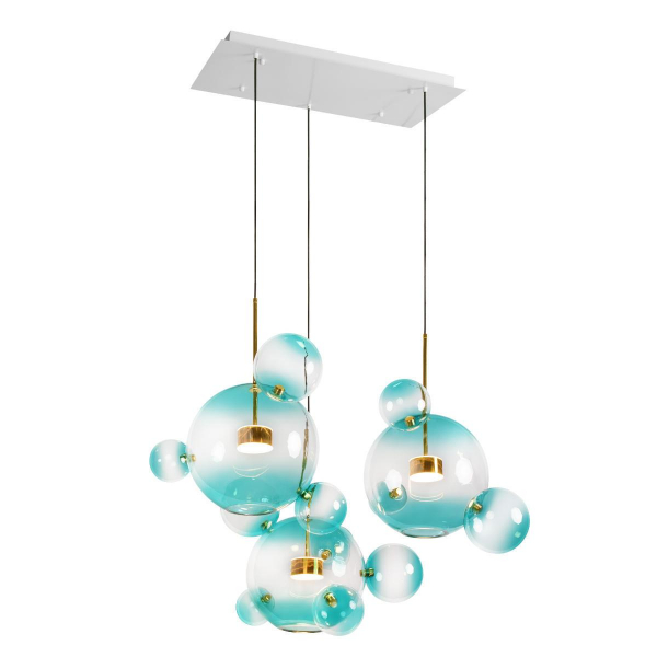 Подвесной светодиодный светильник Loft IT Bolle 2027-S3 Blue Подвесной светодиодный светильник Loft IT Bolle 2027-S3 Blue